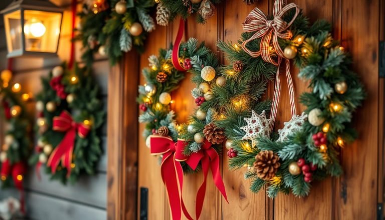 DIY holiday wreaths