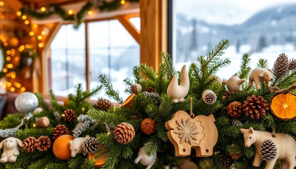 Nature-inspired Christmas decorations