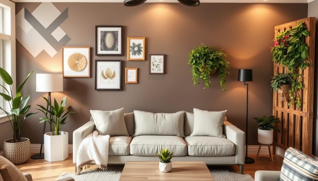 budget diy home decor accent wall ideas
