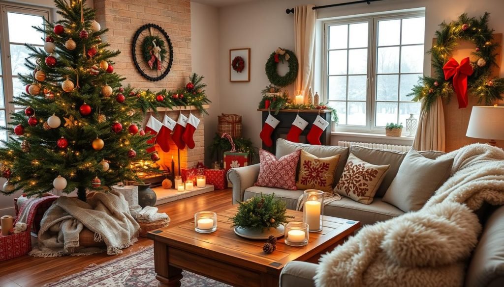 christmas living room decor