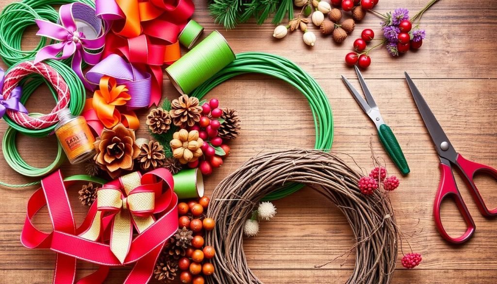 wreath making supplies
