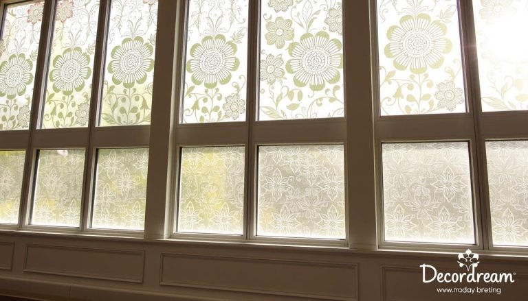 Window film privacy and decorative