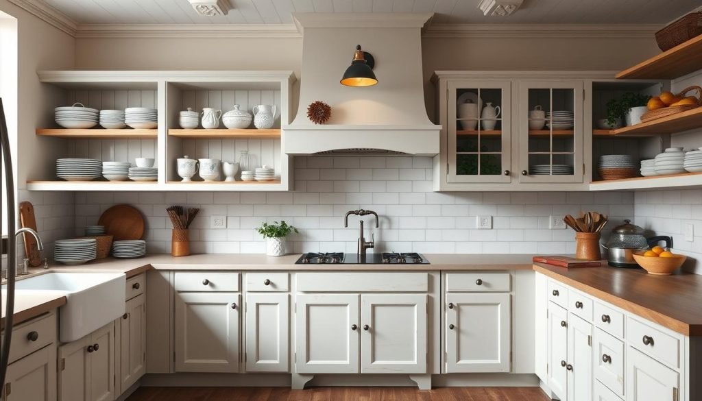 farmhouse kitchen cabinets