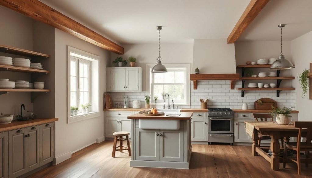 farmhouse kitchen design