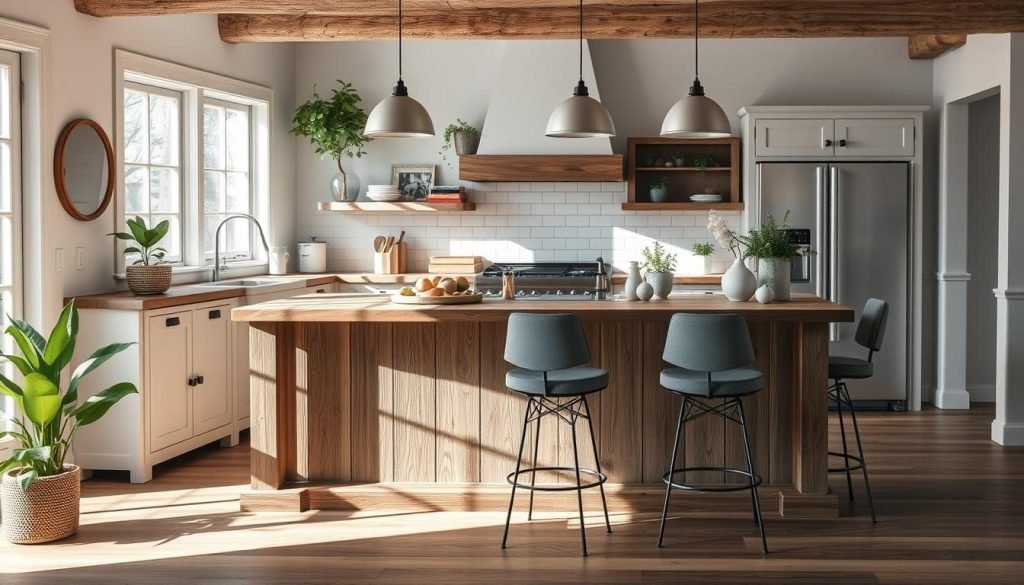 farmhouse kitchen island