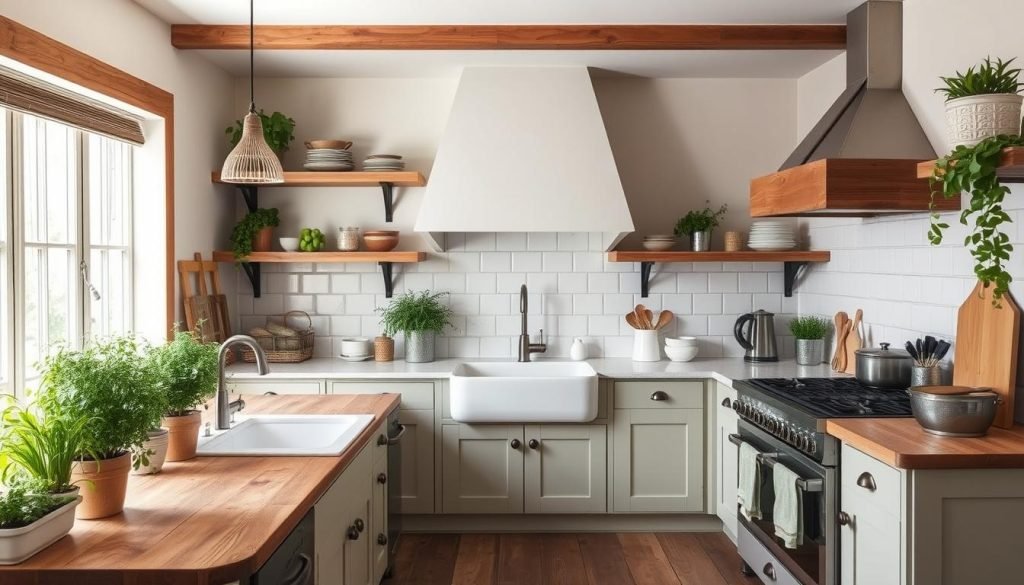farmhouse style kitchen