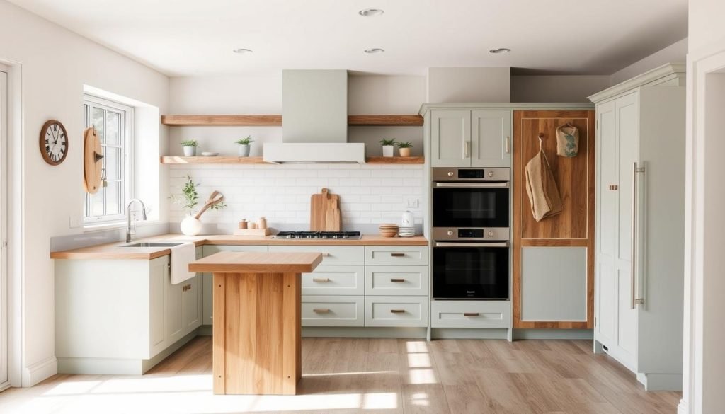 modern farmhouse kitchen color palettes