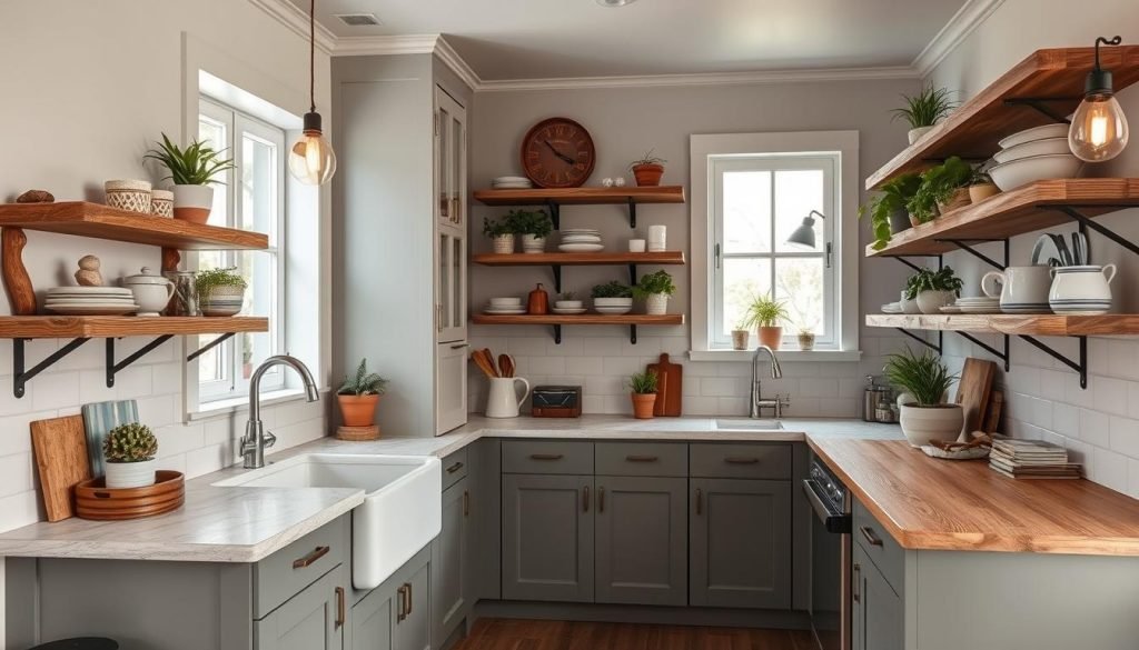 small farmhouse kitchen design